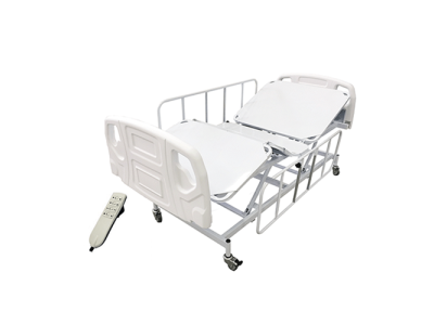 Cama hospitalar motorizada 3 movimentos (c/ grades e colchão)